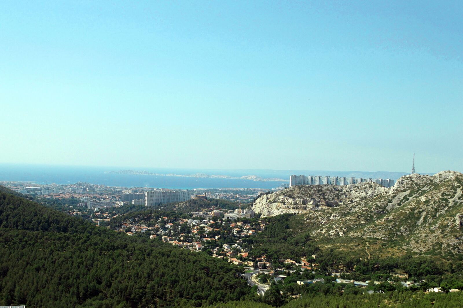 Nikon D3200 sample photo. Marseille, landscape, sea photography