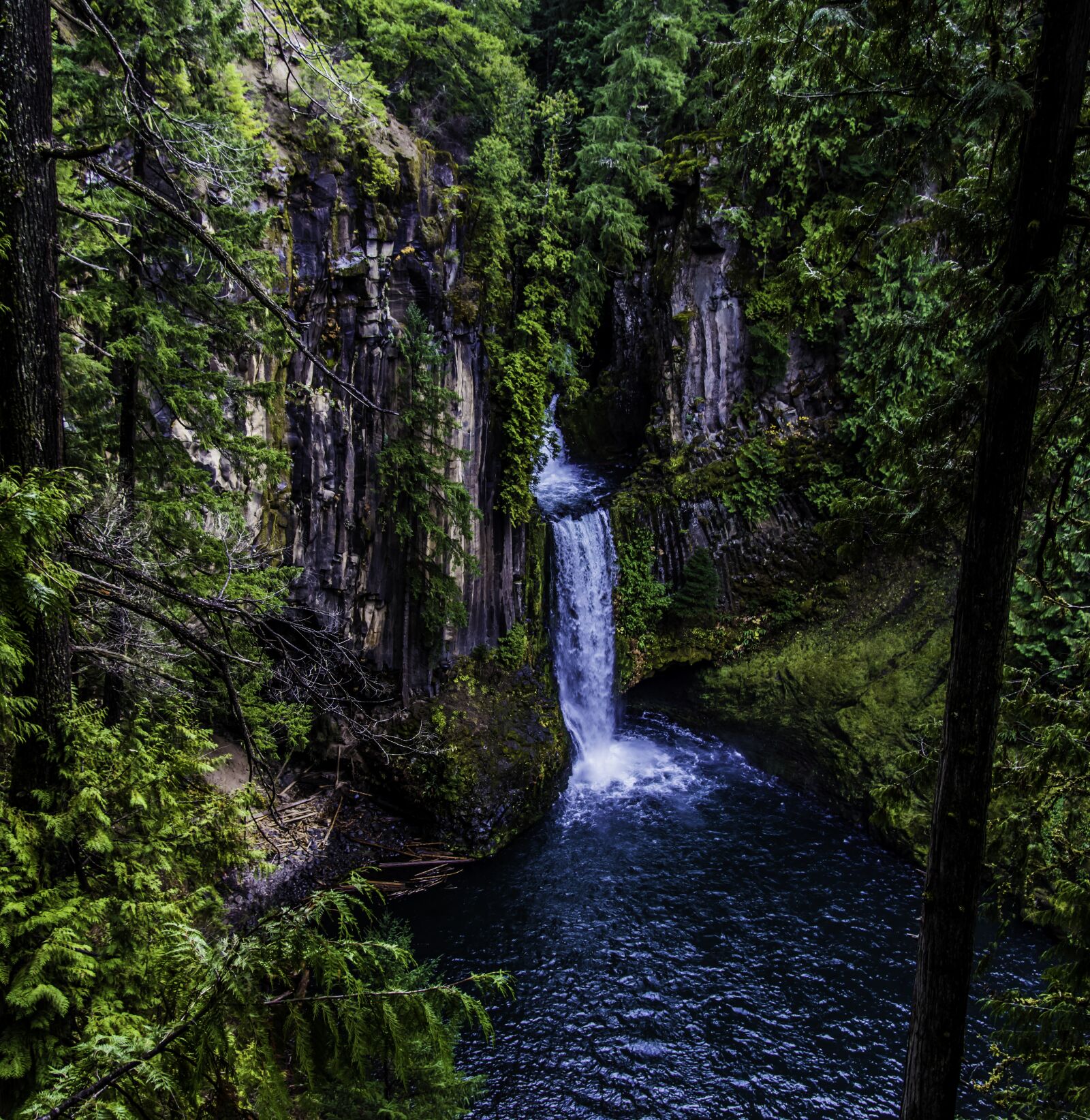 Nikon D810 sample photo. Water, waterfall, oregon photography