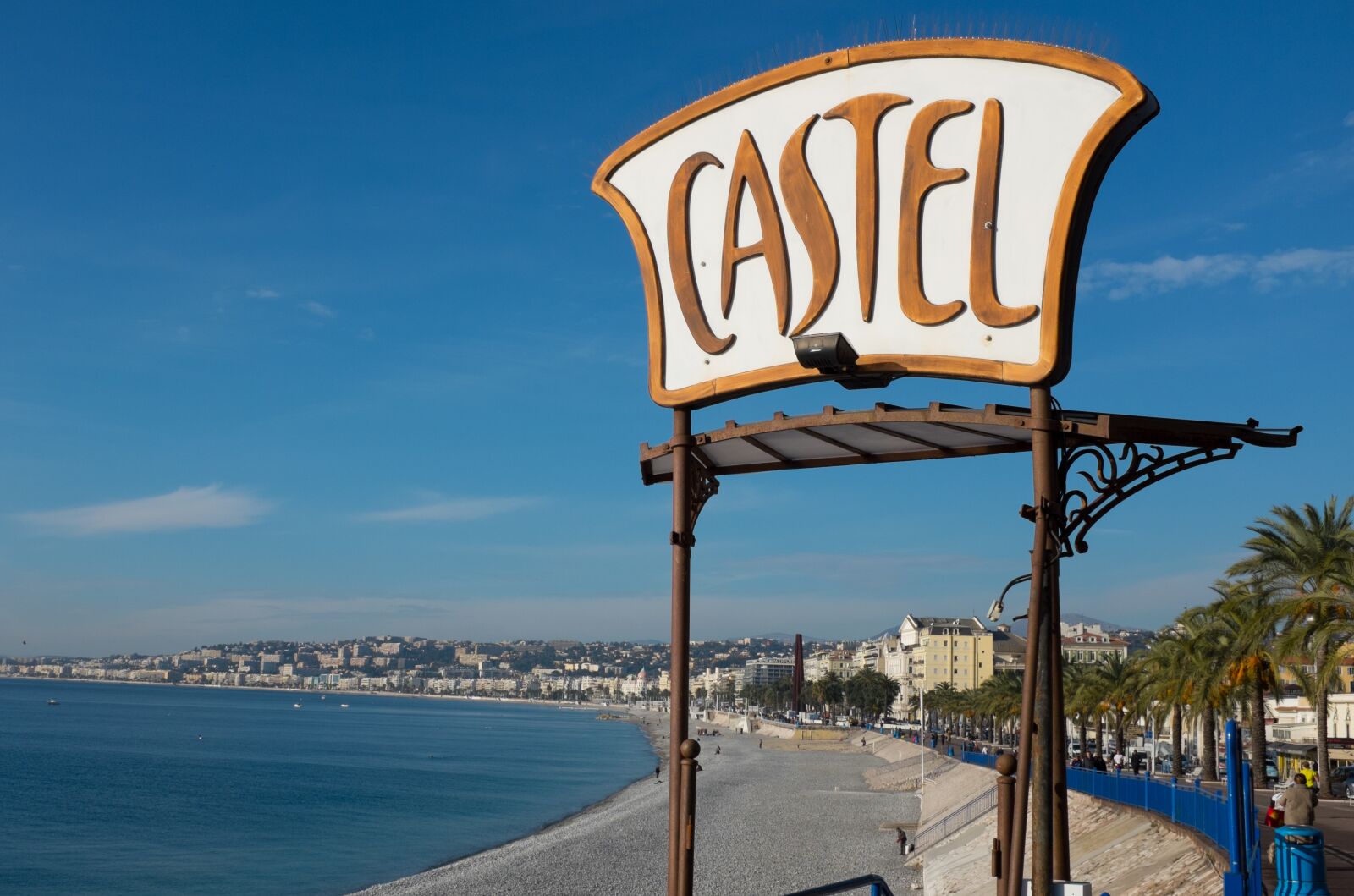 Fujifilm X100S sample photo. France, beach, sign photography