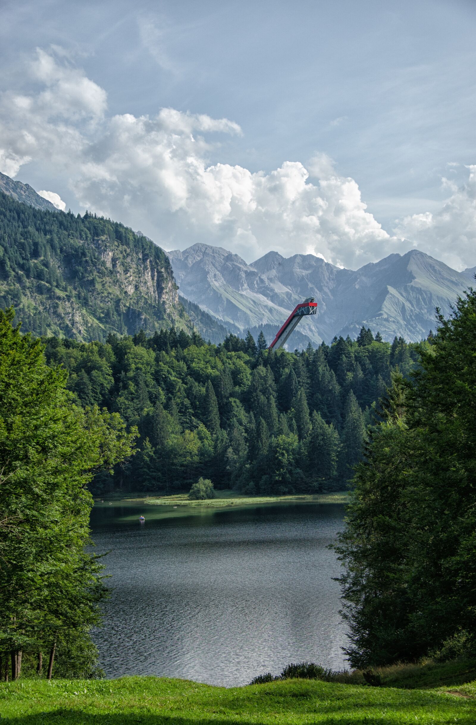 Nikon D5100 sample photo. Allg u, oberstdorf, ski photography