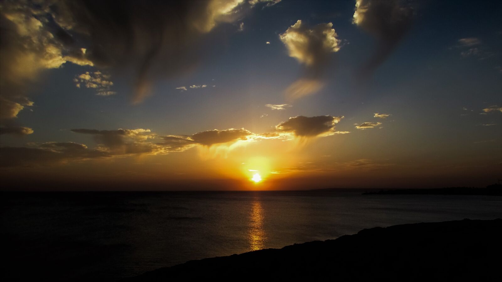 Canon PowerShot SX400 IS sample photo. Sunset, dusk, sea photography