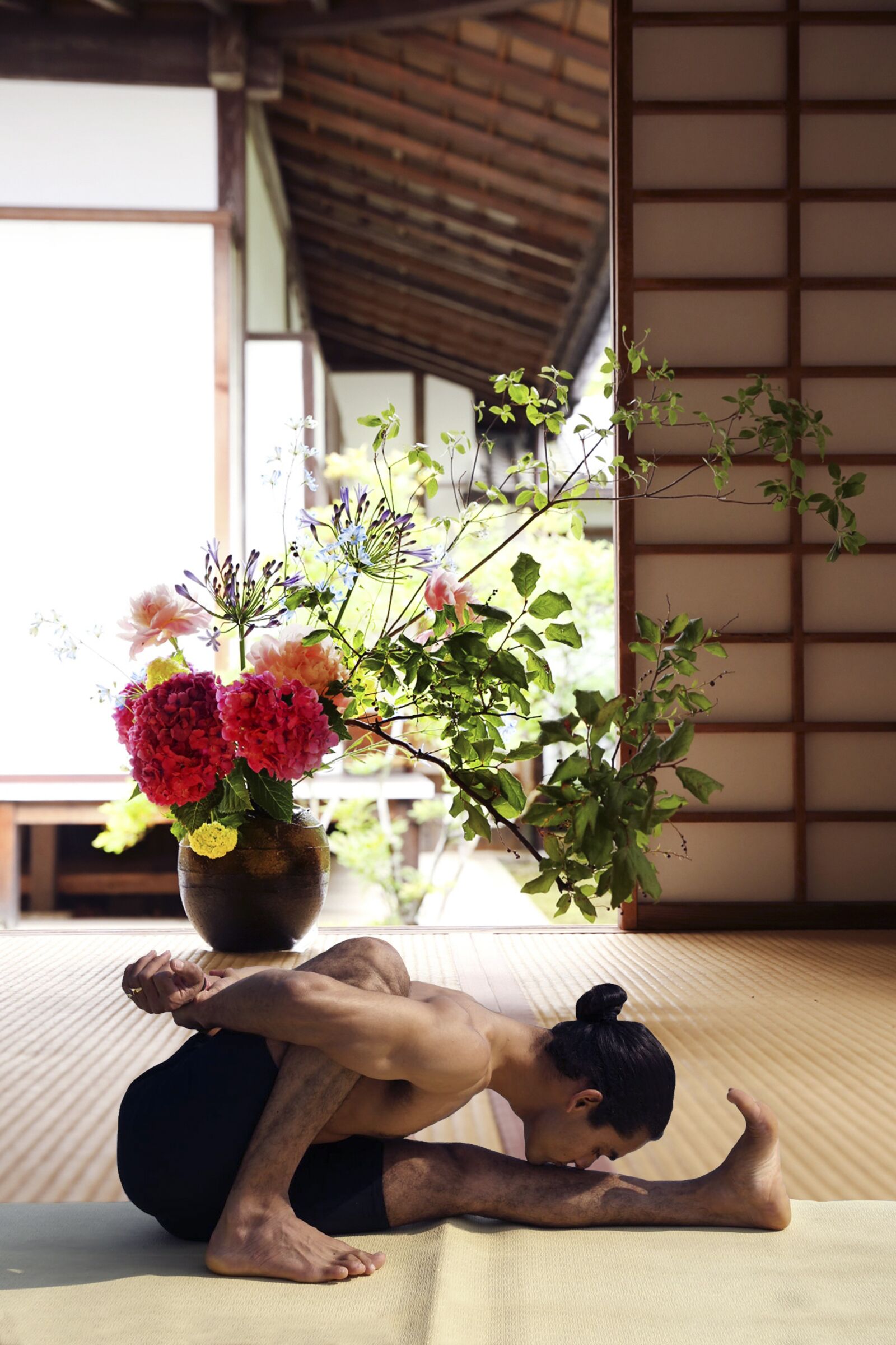 Canon EF 24-70mm F2.8L II USM sample photo. Yoga, zen, stretching photography
