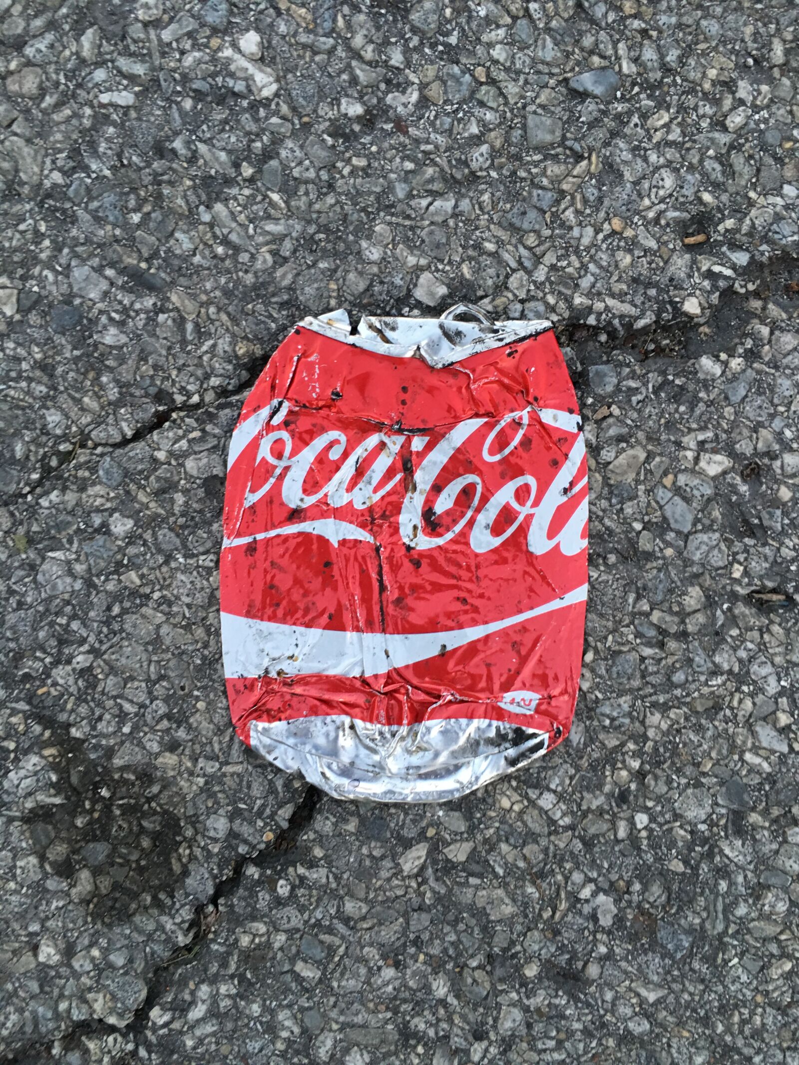 Apple iPhone 6s Plus sample photo. Smashed, can, soda photography
