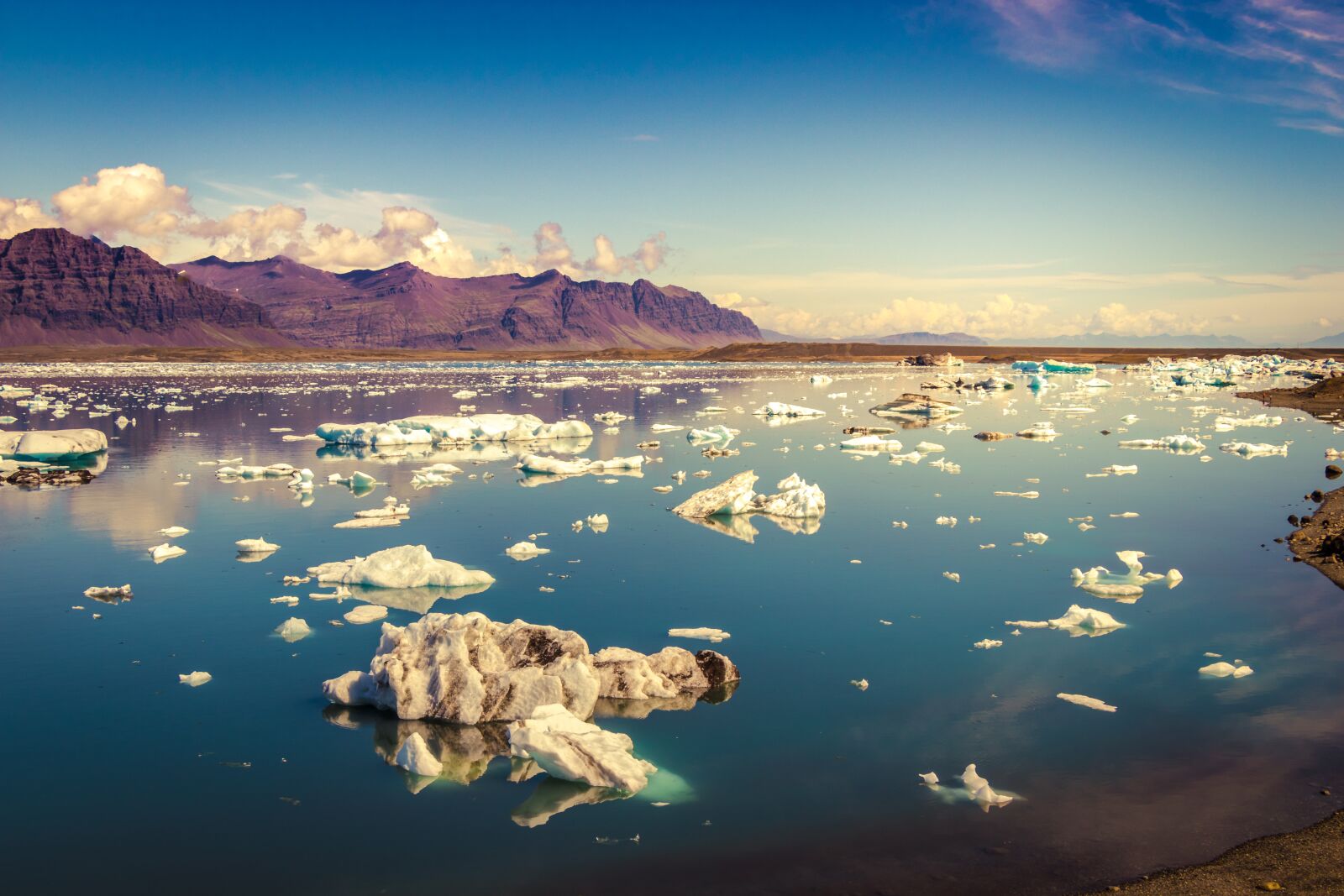 Canon EF-S 18-135mm F3.5-5.6 IS USM sample photo. Iceland, glacier, ice photography