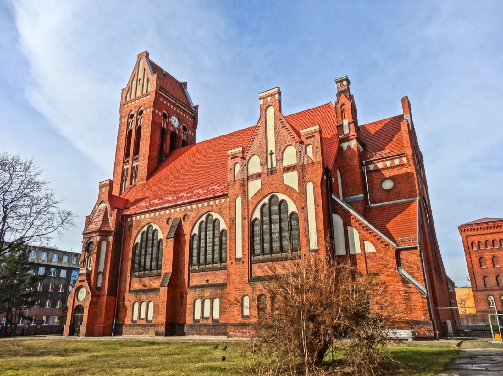 Sony Cyber-shot DSC-HX20V sample photo. Salvator church, bydgoszcz, poland photography