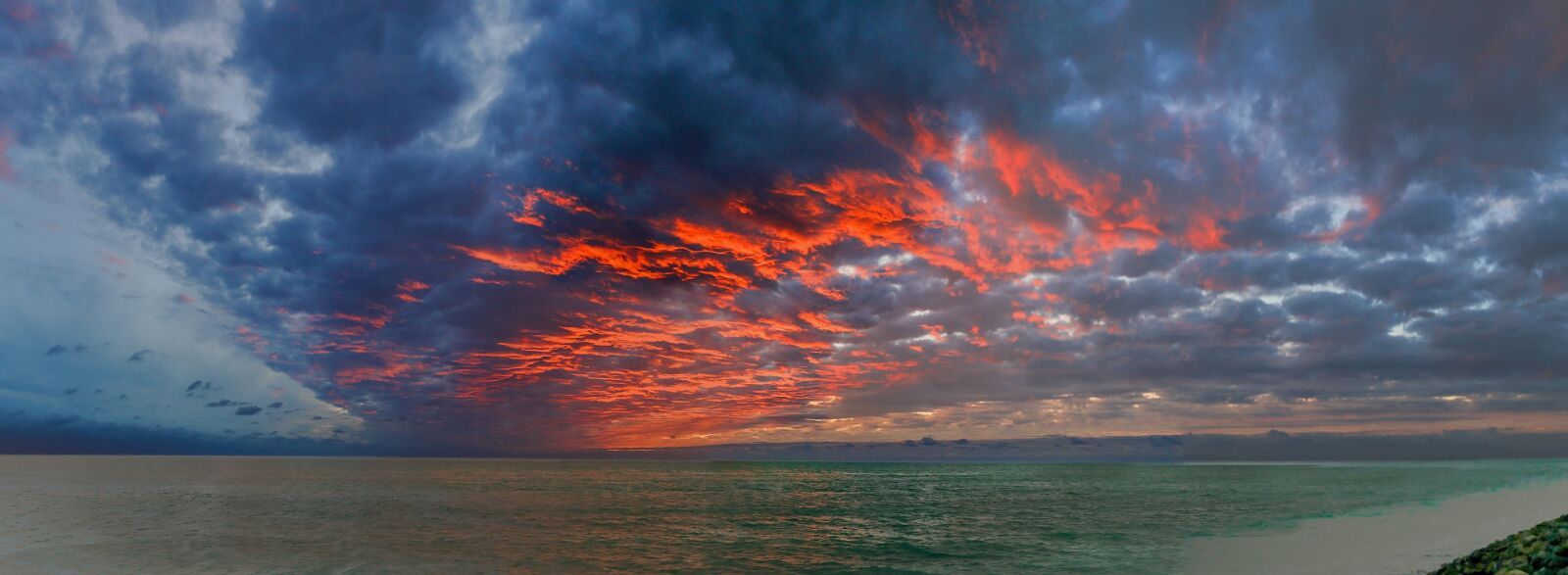 Canon EOS 6D + Canon EF 24-105mm F4L IS USM sample photo. Sunset, colorful, ocean photography
