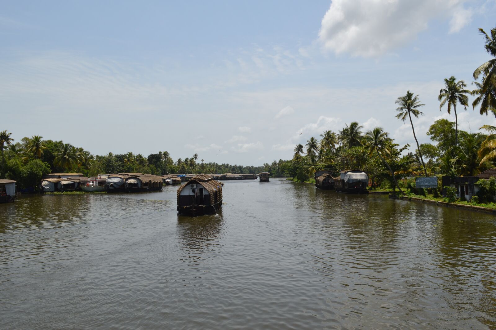 Nikon D3200 sample photo. Lake, backwaters, india photography