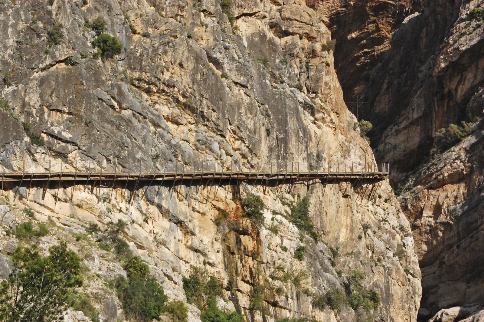 Nikon D40 sample photo. Caminito del rey, malaga photography