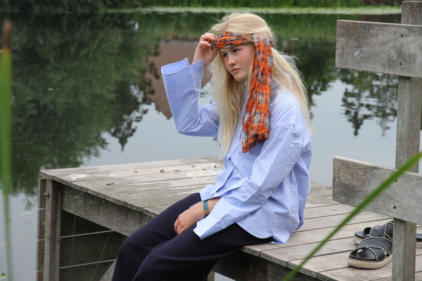 Canon EOS 7D sample photo. Young girl, bohemian, blonde photography