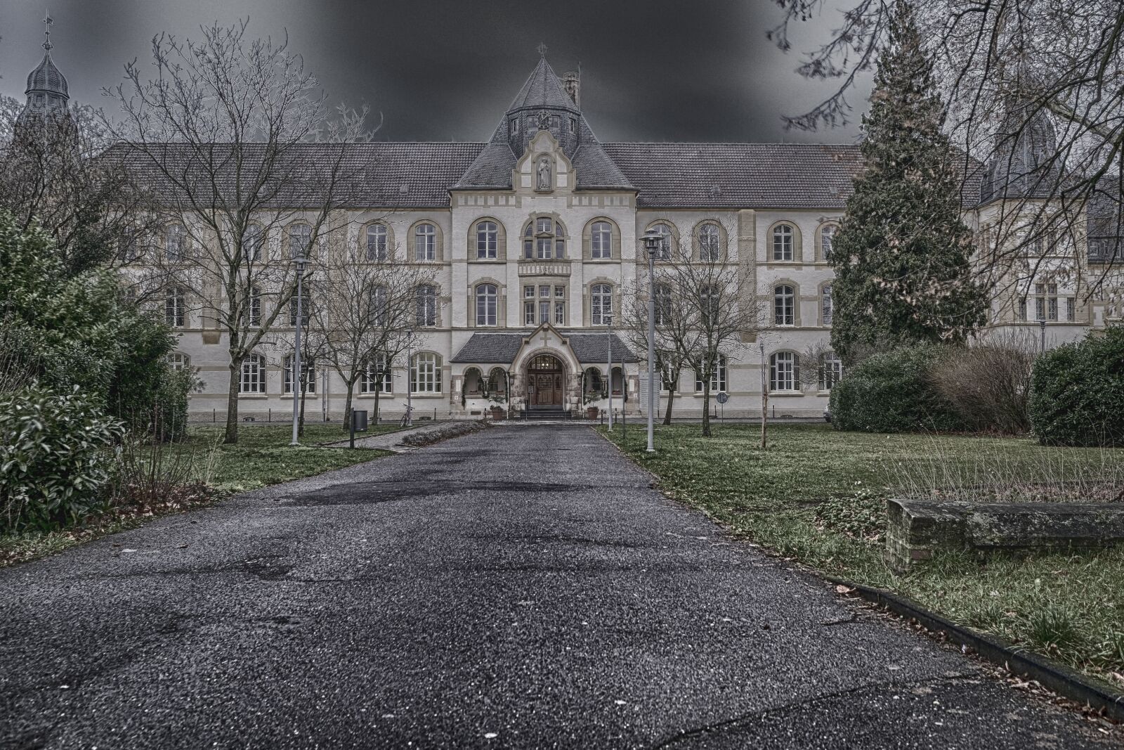 Fujifilm XF 23mm F2 R WR sample photo. Monastery, mystical, clouds photography