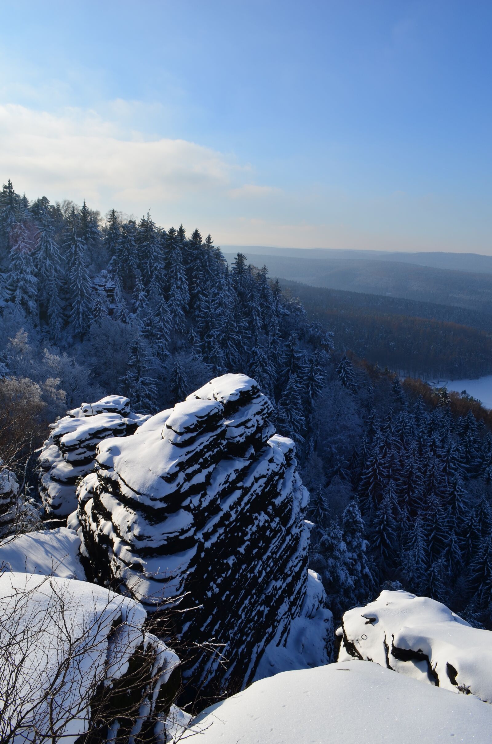 Nikon D5100 sample photo. Winter, landscape, snow photography