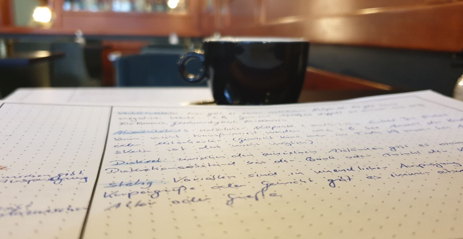 Samsung Galaxy S9 sample photo. Learn, coffee, student photography