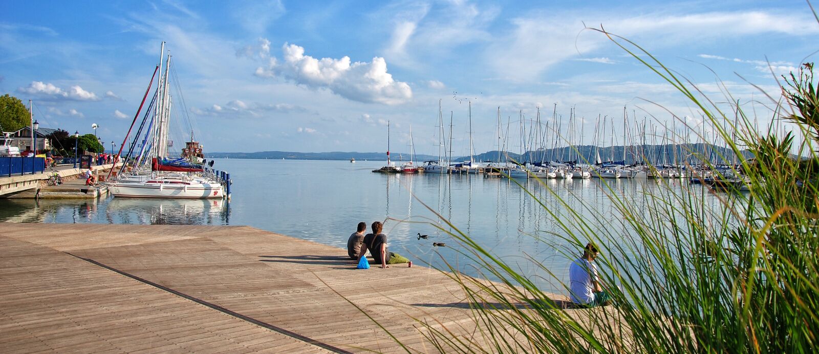 Nikon D3000 sample photo. Lake balaton, balaton, water photography
