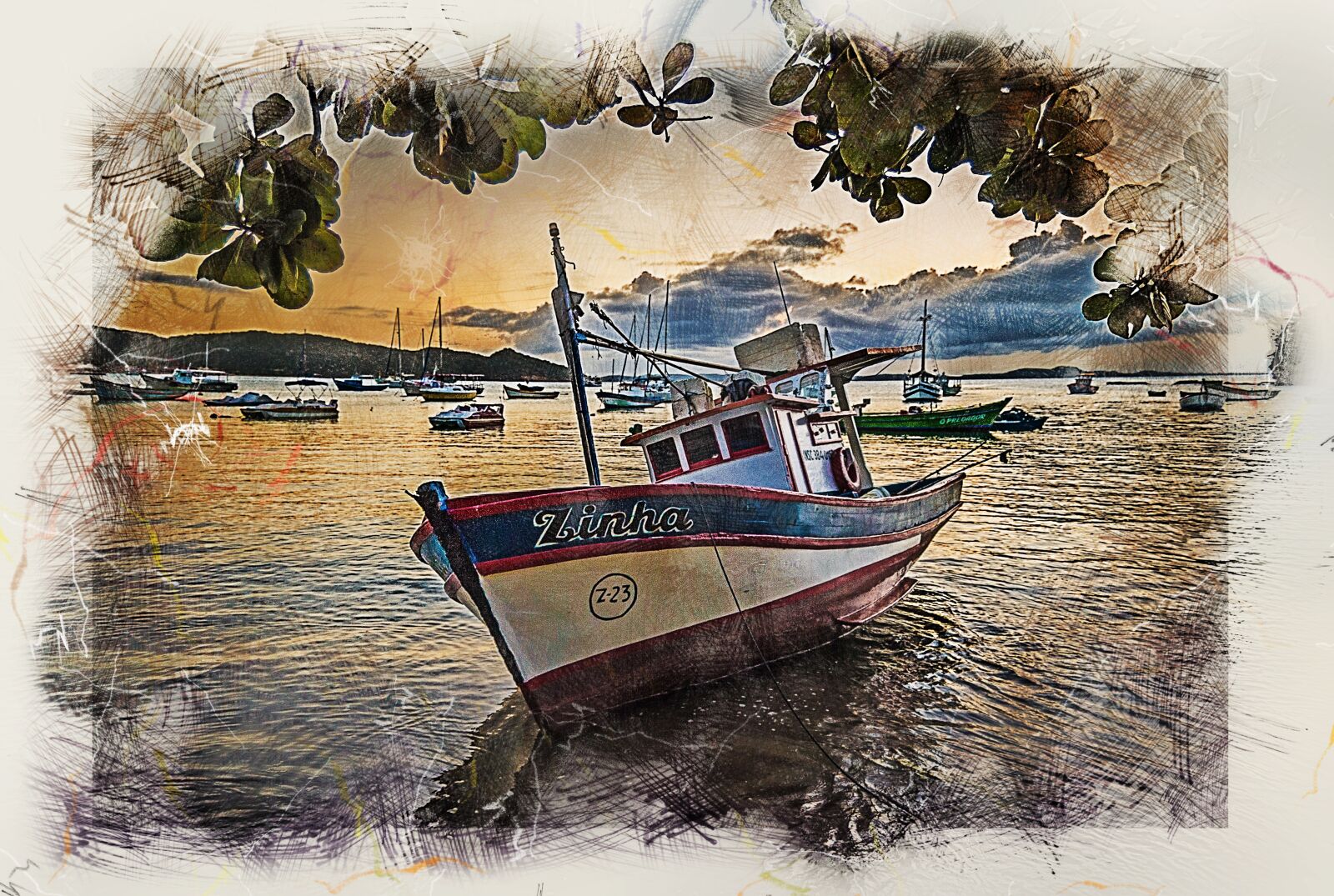 Nikon D200 sample photo. Boat, evening, tourism photography