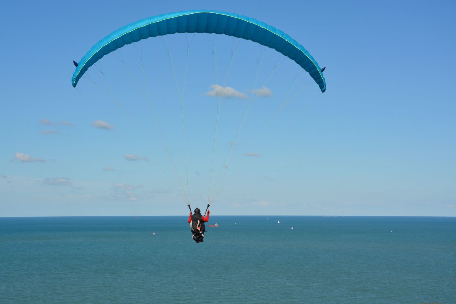 Nikon D5200 sample photo. Paragliding, paraglider, adventure photography