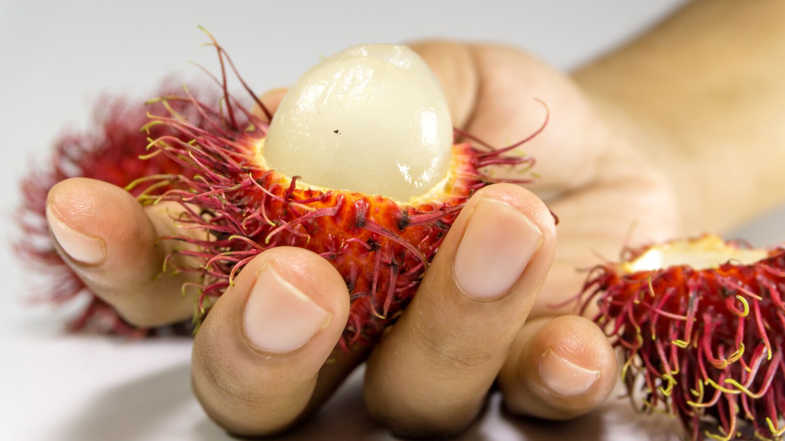 Sony a5100 sample photo. Rambutan, fruit, background photography