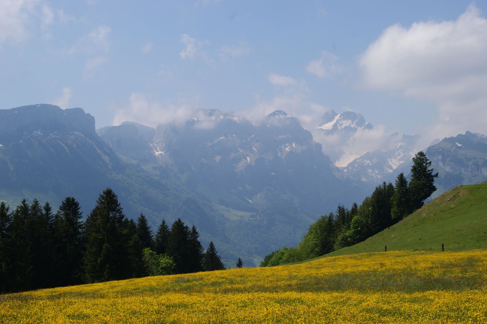 Sony Alpha DSLR-A390 sample photo. Mountains, alpine, switzerland photography