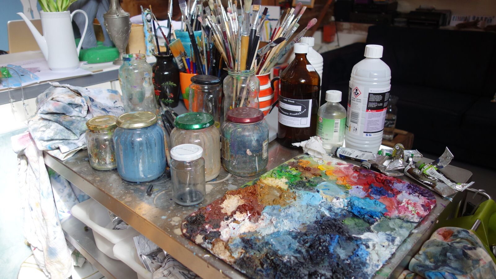 Sony Cyber-shot DSC-RX100 sample photo. Painting, paint, hobby photography