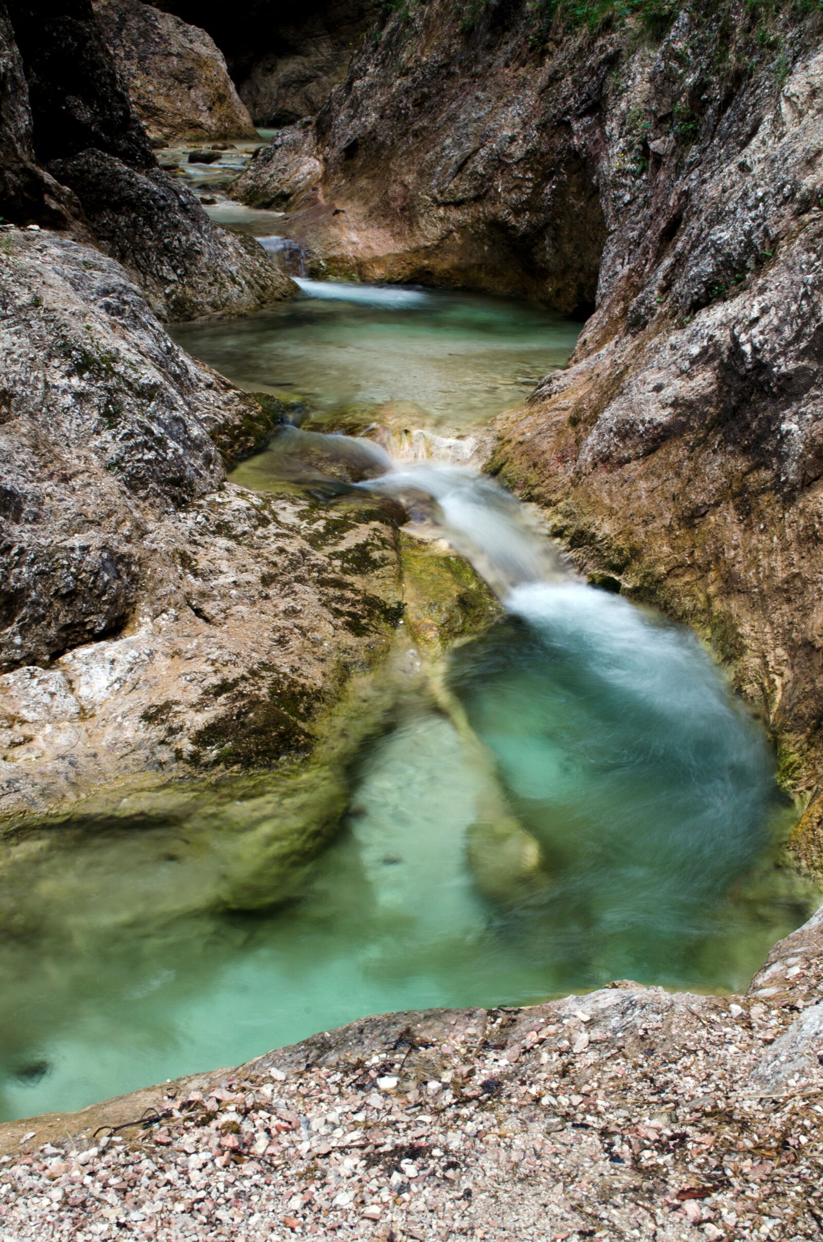 Nikon D5100 sample photo. Clammy, water, gorge photography