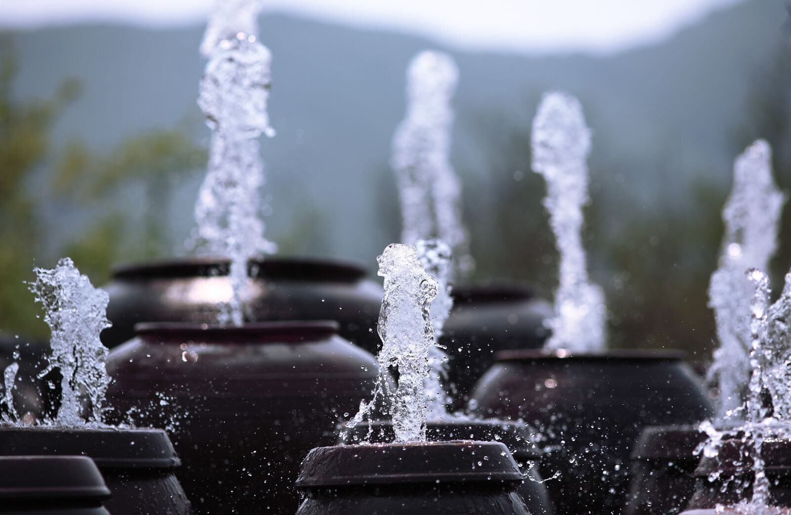 Canon EOS 5D sample photo. Fountain, chapter dogdae, semi photography