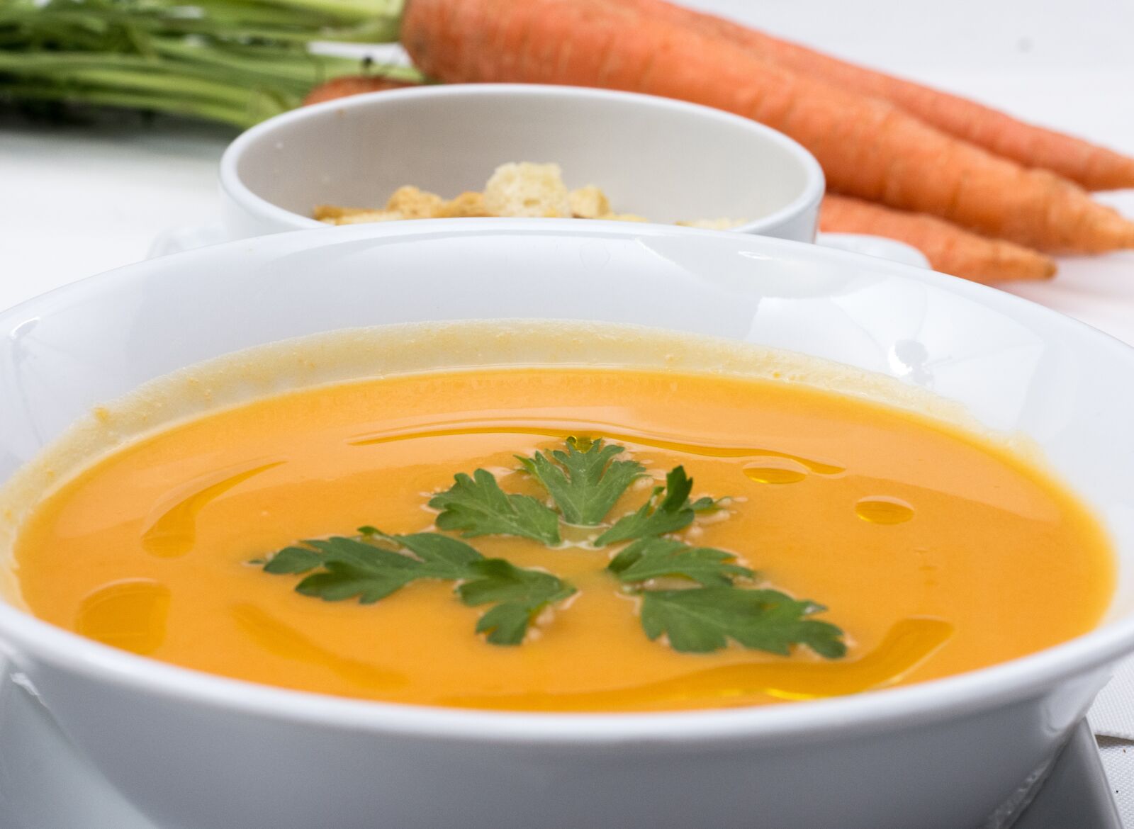 Nikon D7200 sample photo. Carrots soup, fresh soup photography