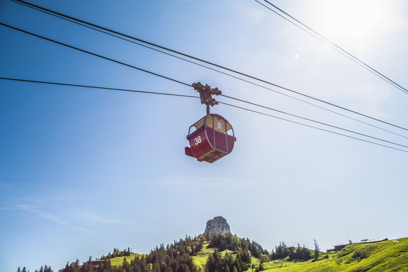Canon EOS 5D Mark III sample photo. Cable car, gondola, alpine photography