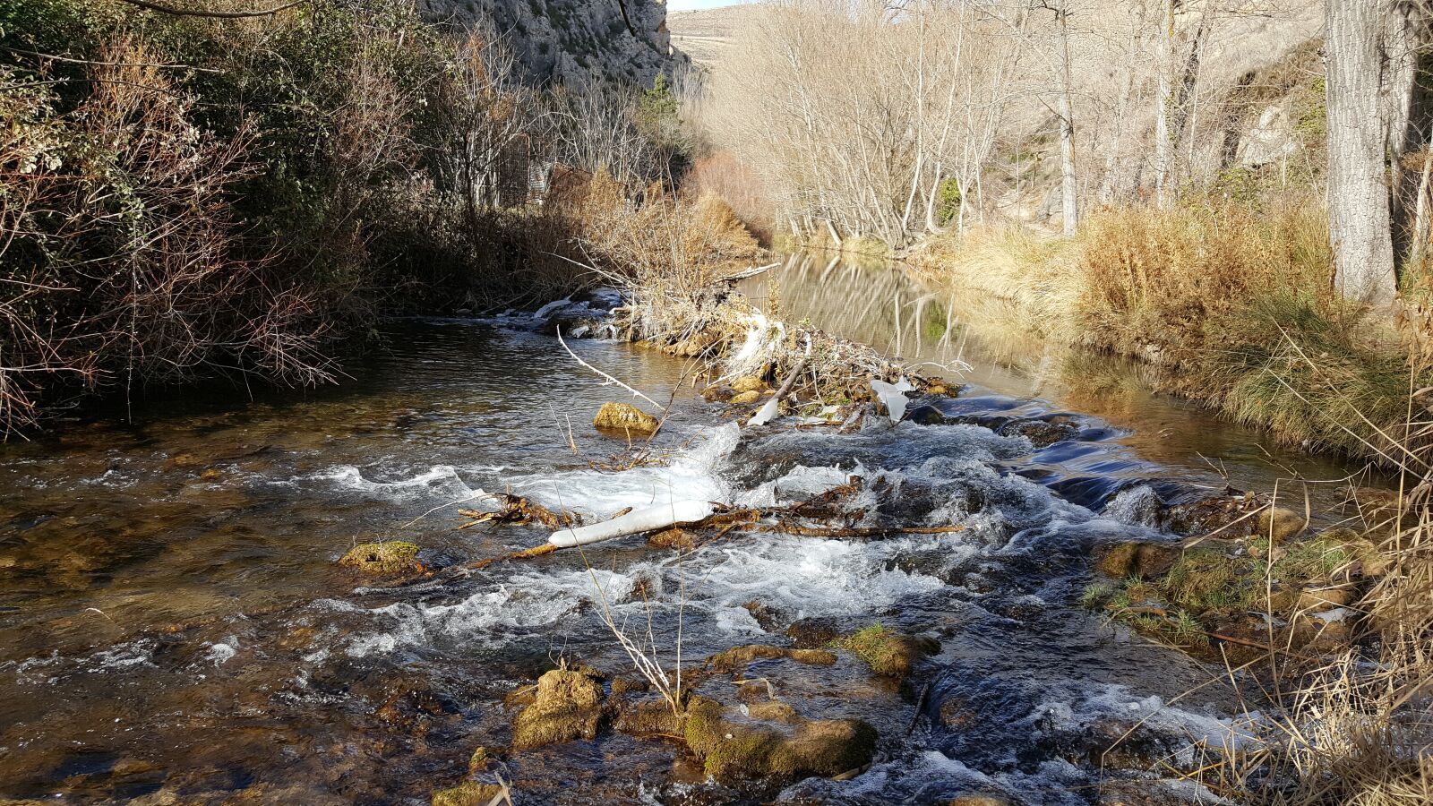 Samsung Galaxy S6 sample photo. Winter, river, landscape photography