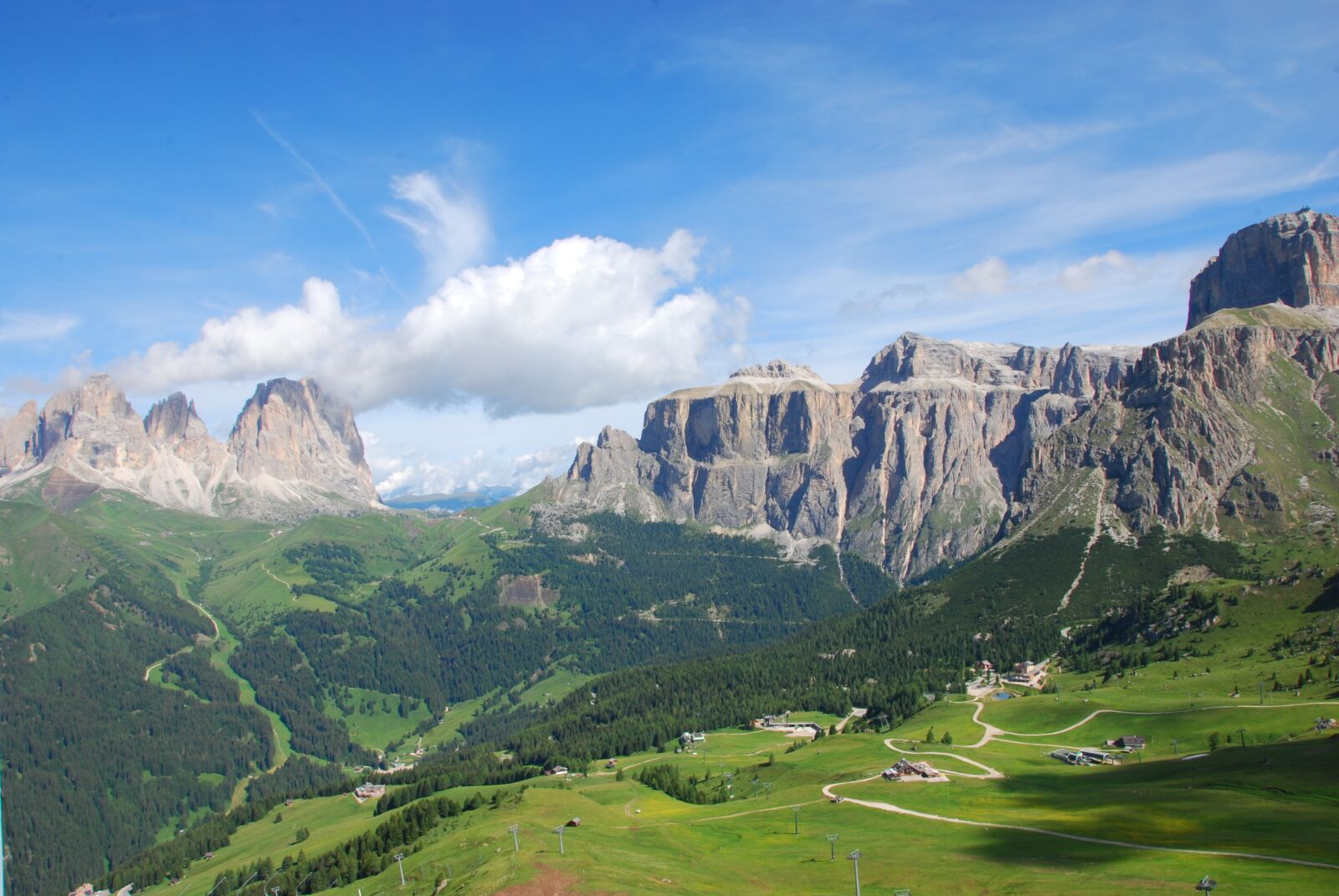 Nikon D80 sample photo. Trentino, dolomites, pordoi pass photography