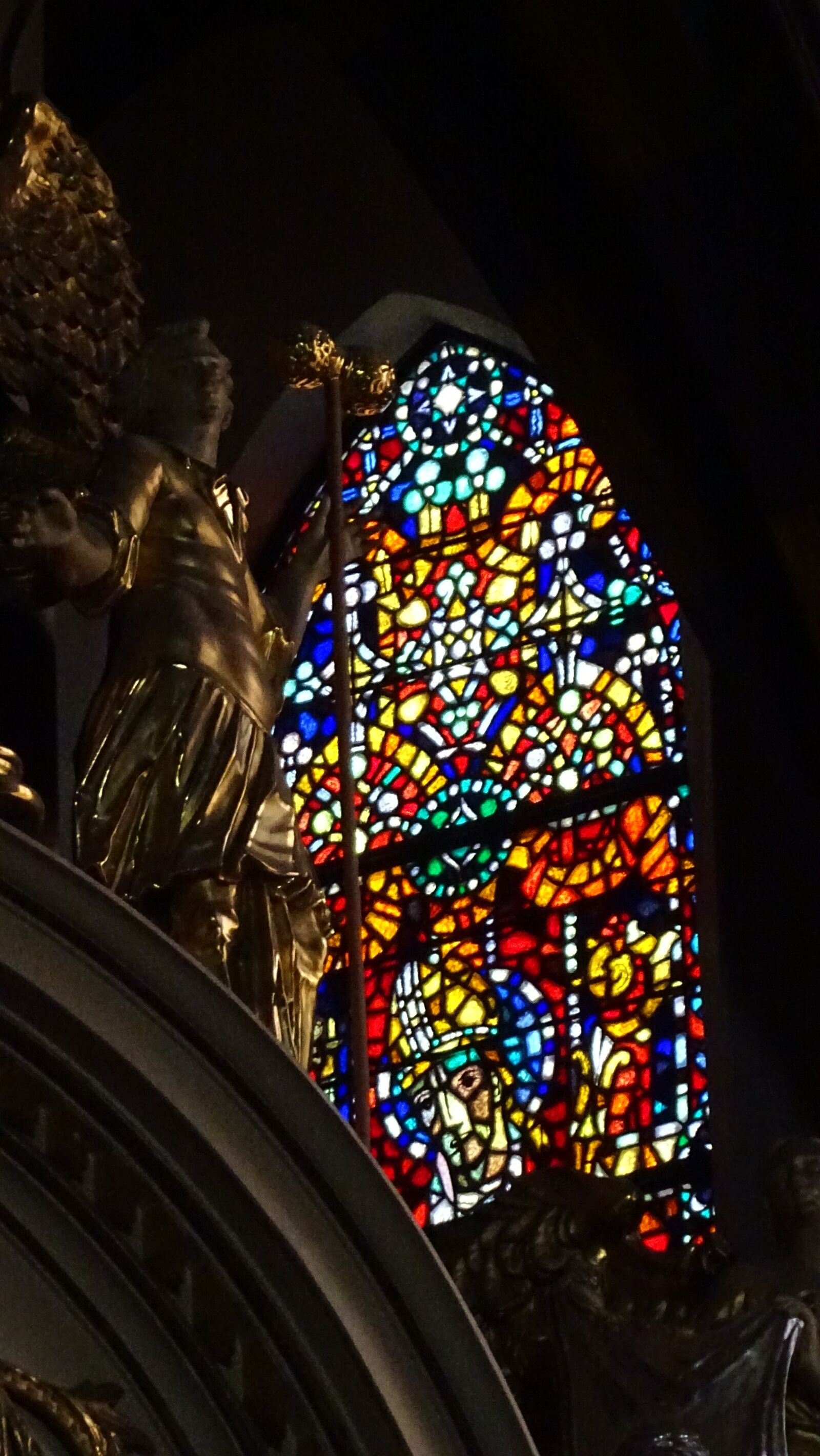 Sony DSC-HX60 sample photo. Stained glass window, window photography