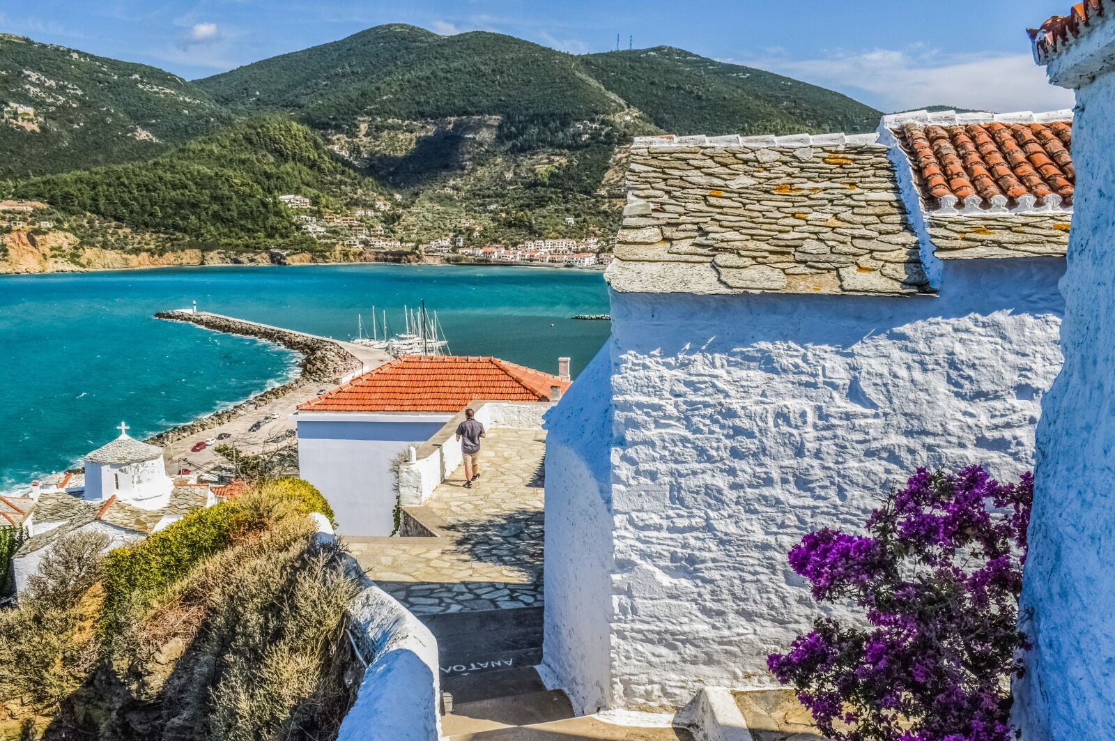 Nikon D3300 sample photo. Greece, skopelos, architecture photography