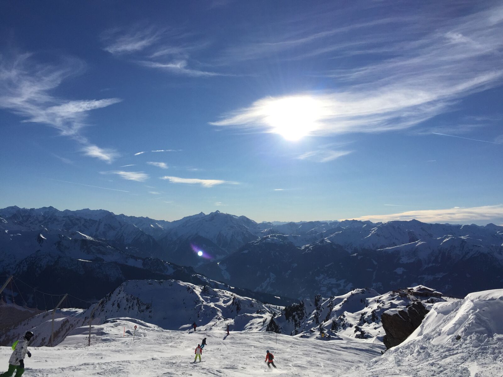 iPhone 6 back camera 4.15mm f/2.2 sample photo. Mountains, ski, tour, snow photography