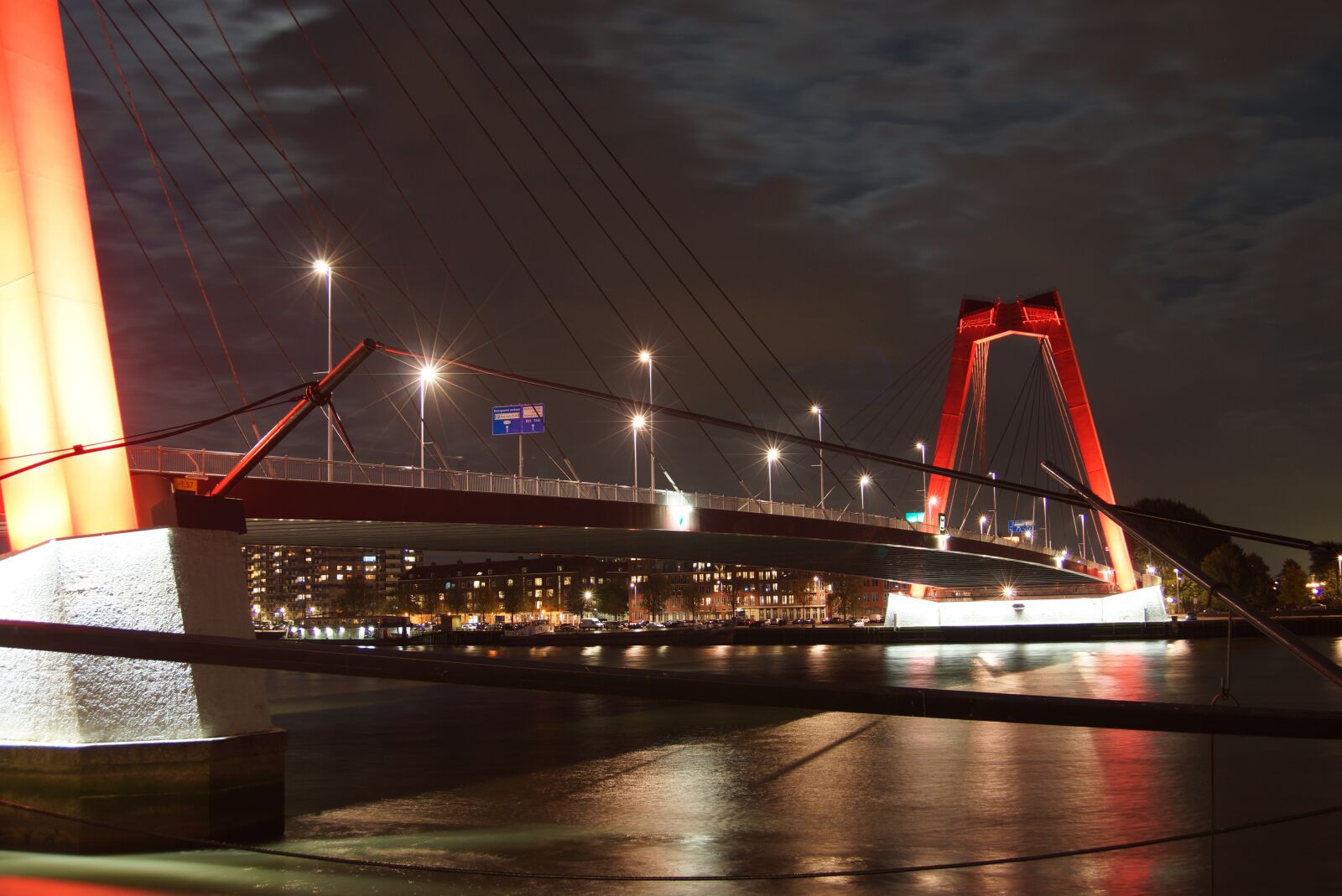 Sony SLT-A77 sample photo. Rotterdam, bridge, water photography
