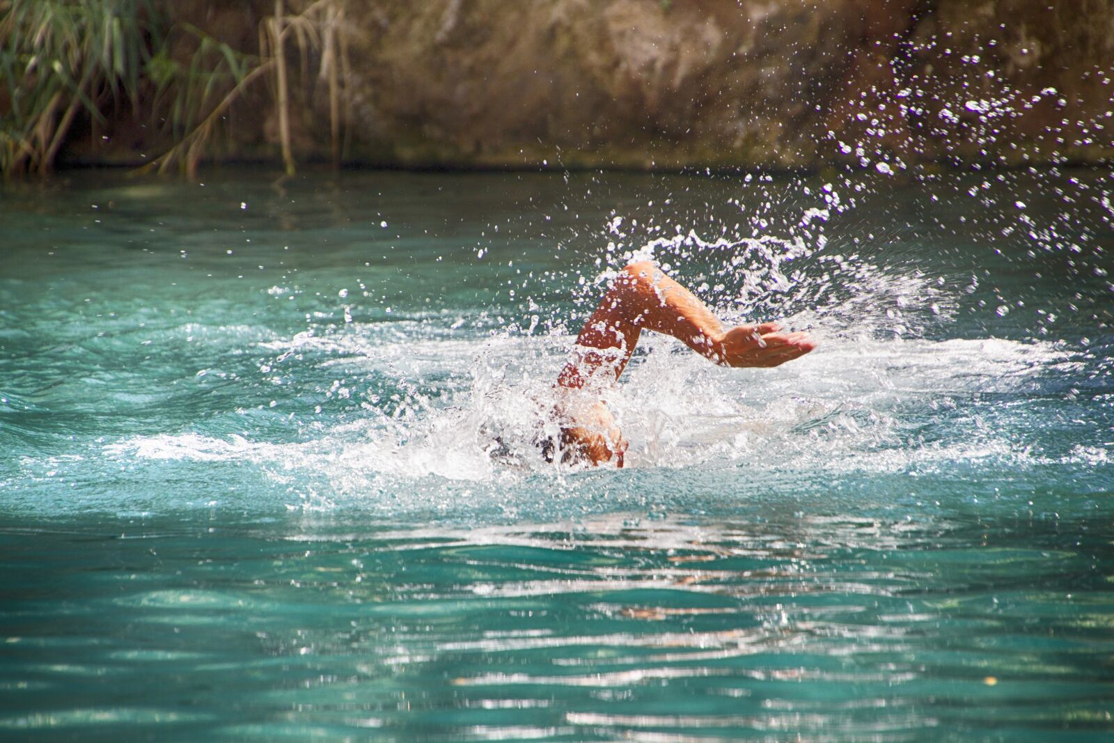 Canon EOS 550D (EOS Rebel T2i / EOS Kiss X4) sample photo. Blue, water, green photography