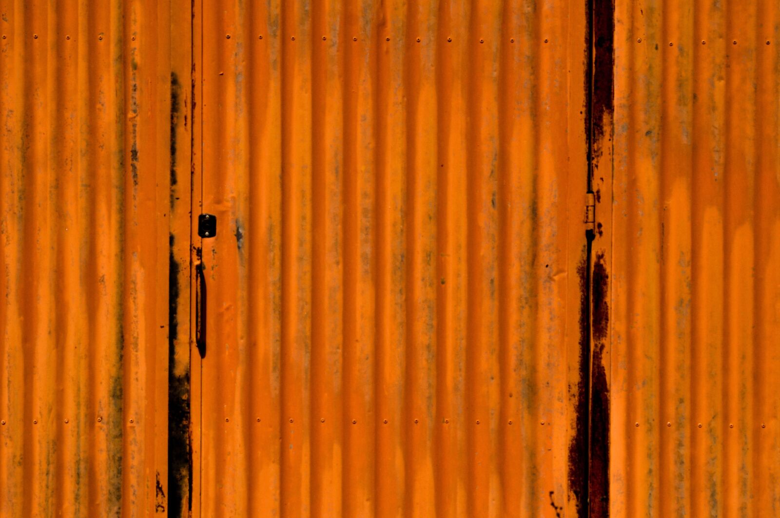 Nikon D90 sample photo. Orange, texture, corrugated photography