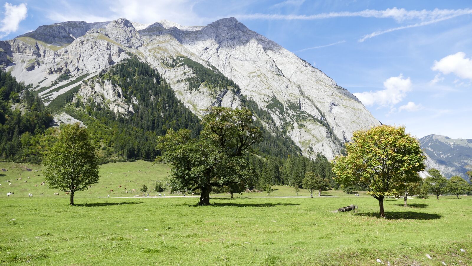 Panasonic Lumix DMC-FZ1000 sample photo. Ahornboden, austria, landscape photography