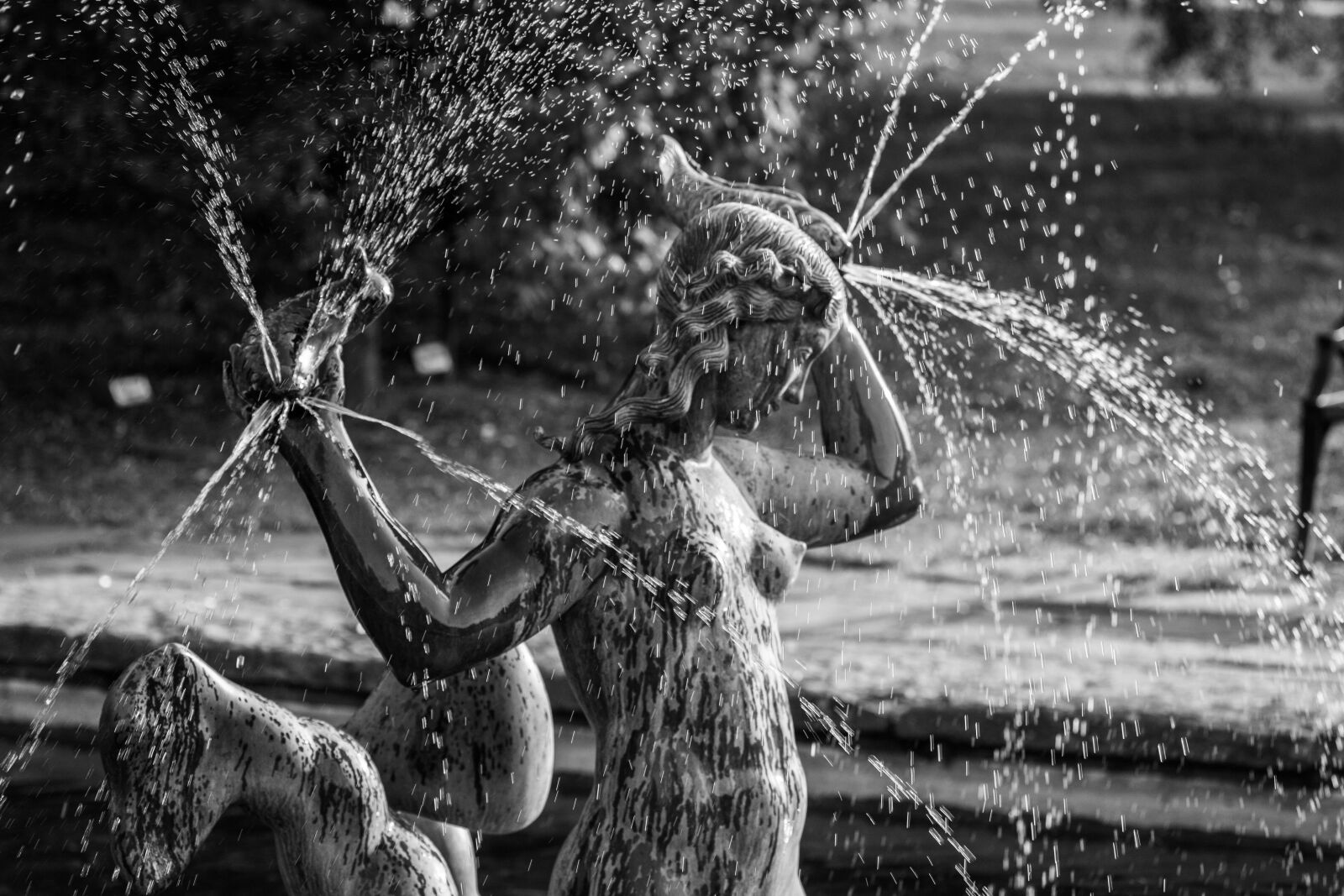 Canon EF 100-400mm F4.5-5.6L IS USM sample photo. Monochrome, nature, people photography