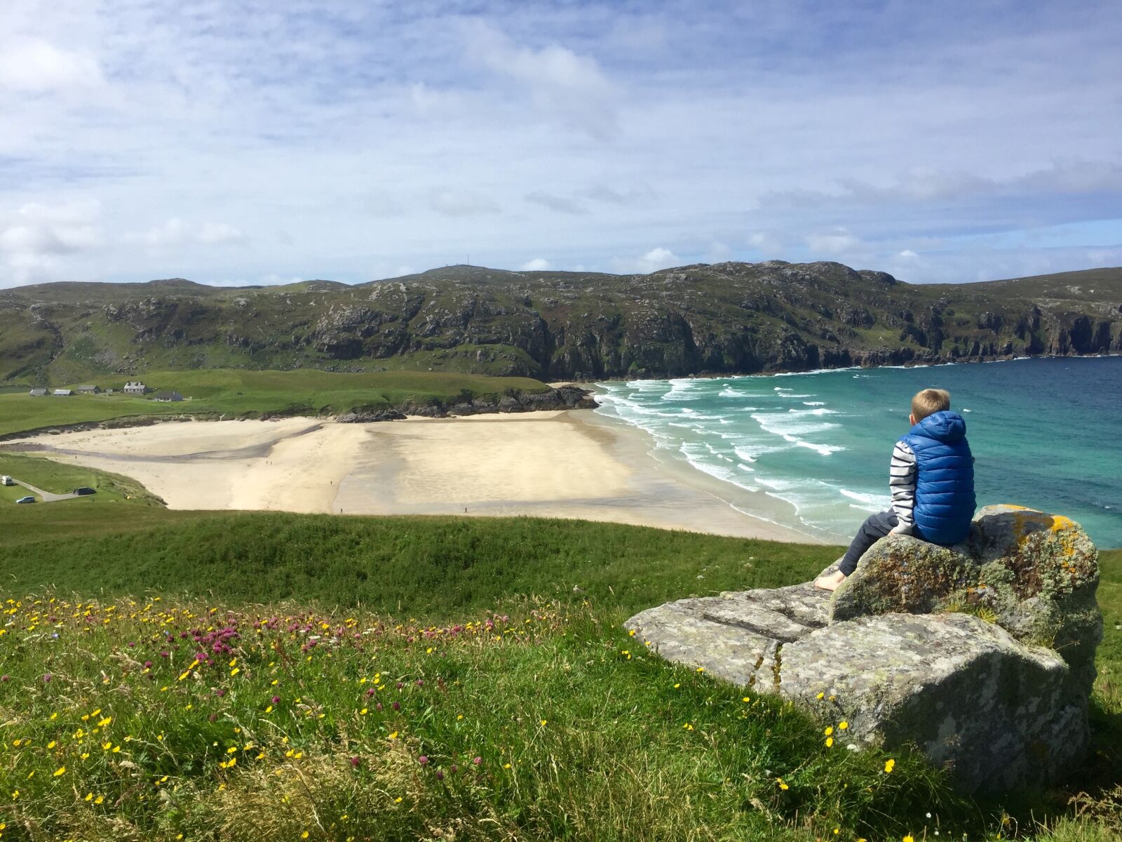 Apple iPhone 6 sample photo. Beach, island, hebrides photography