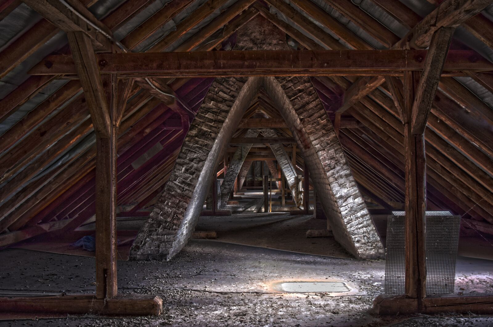 Nikon D3300 sample photo. Lost places, building, roof photography