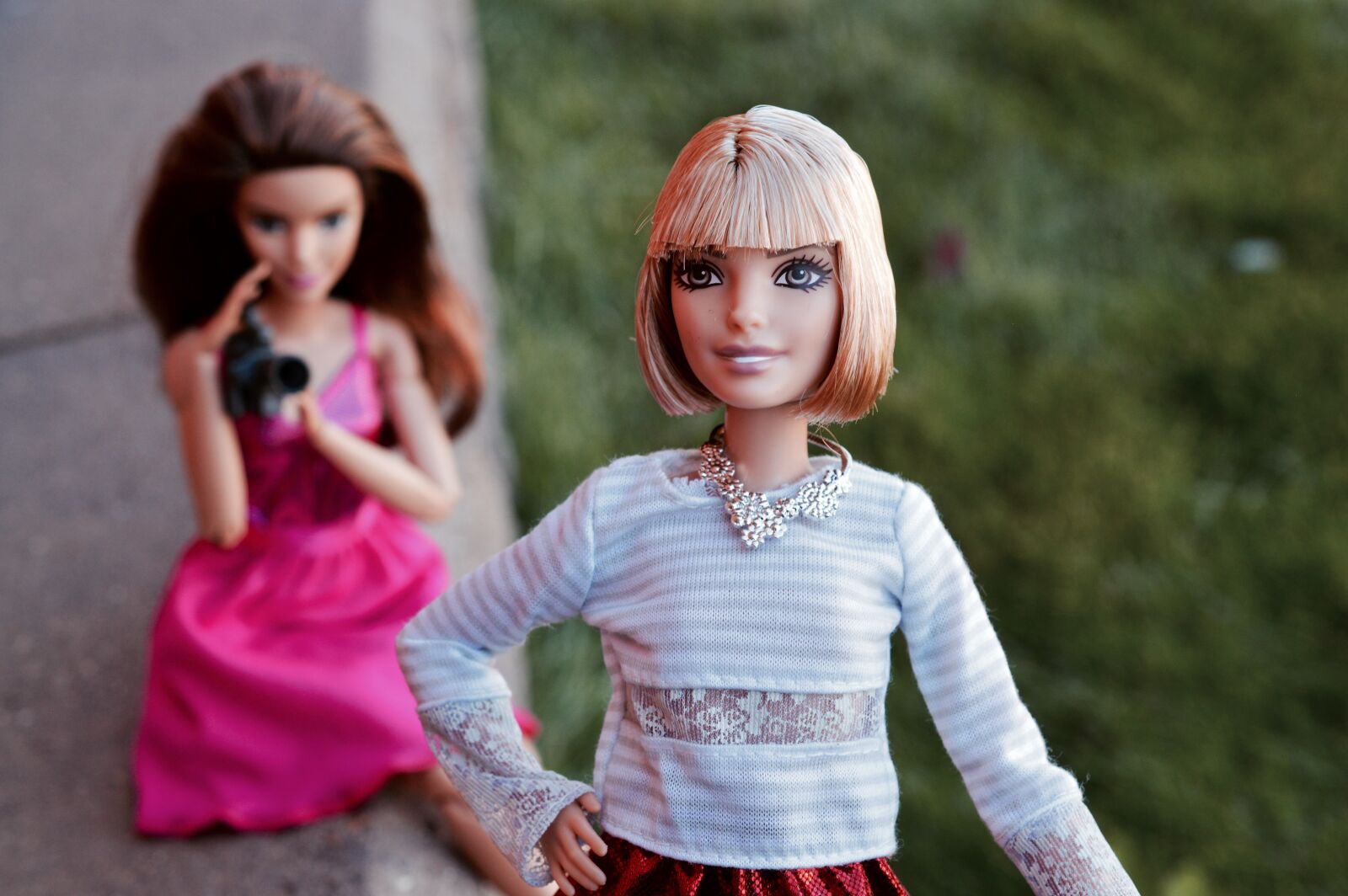 Nikon D3200 sample photo. Barbie, doll, posing photography