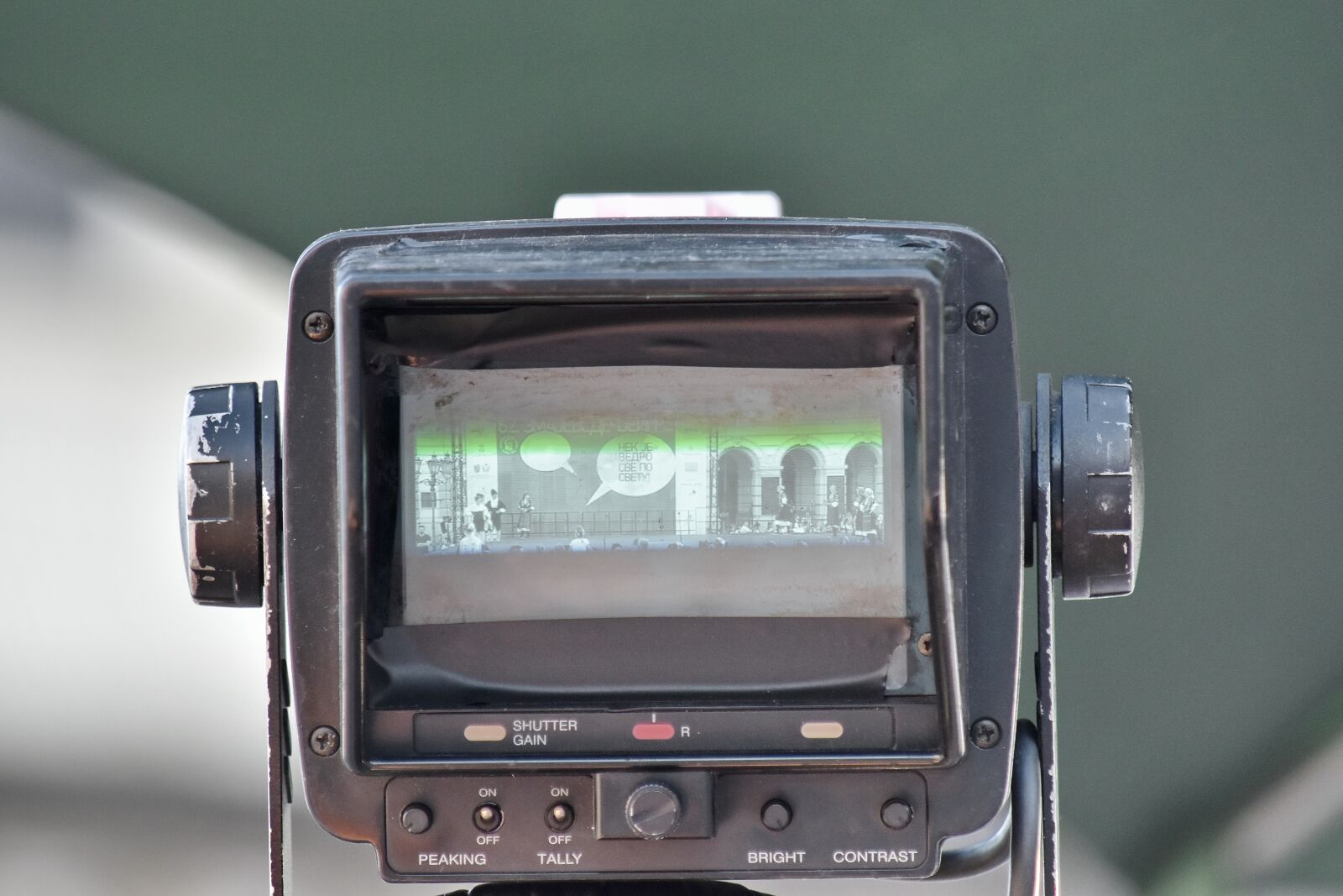 Nikon D5500 sample photo. Camera, television news, video photography