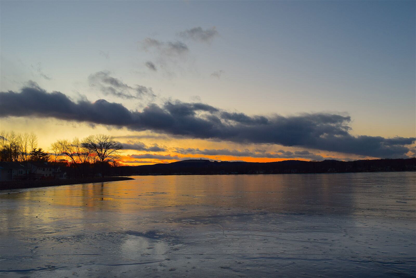 Nikon D3300 sample photo. Lake, sunset, sun photography