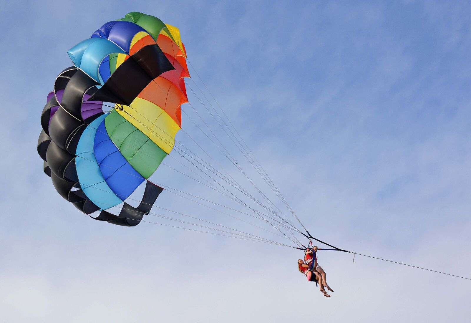 Nikon D7100 sample photo. Parachute, sport, fly photography