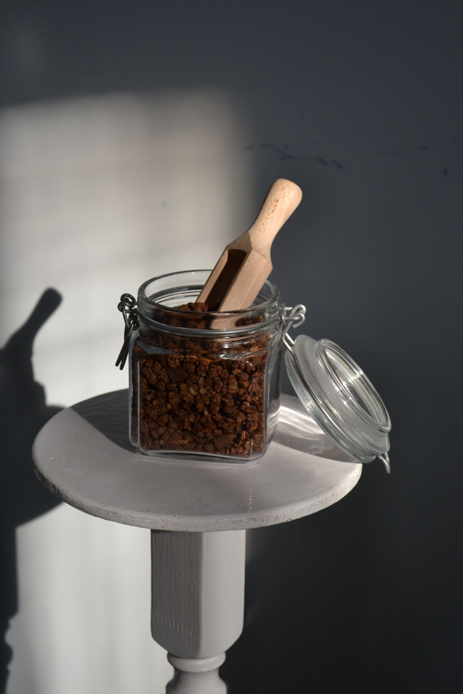 Nikon D3100 sample photo. Breakfast, morning, granola photography