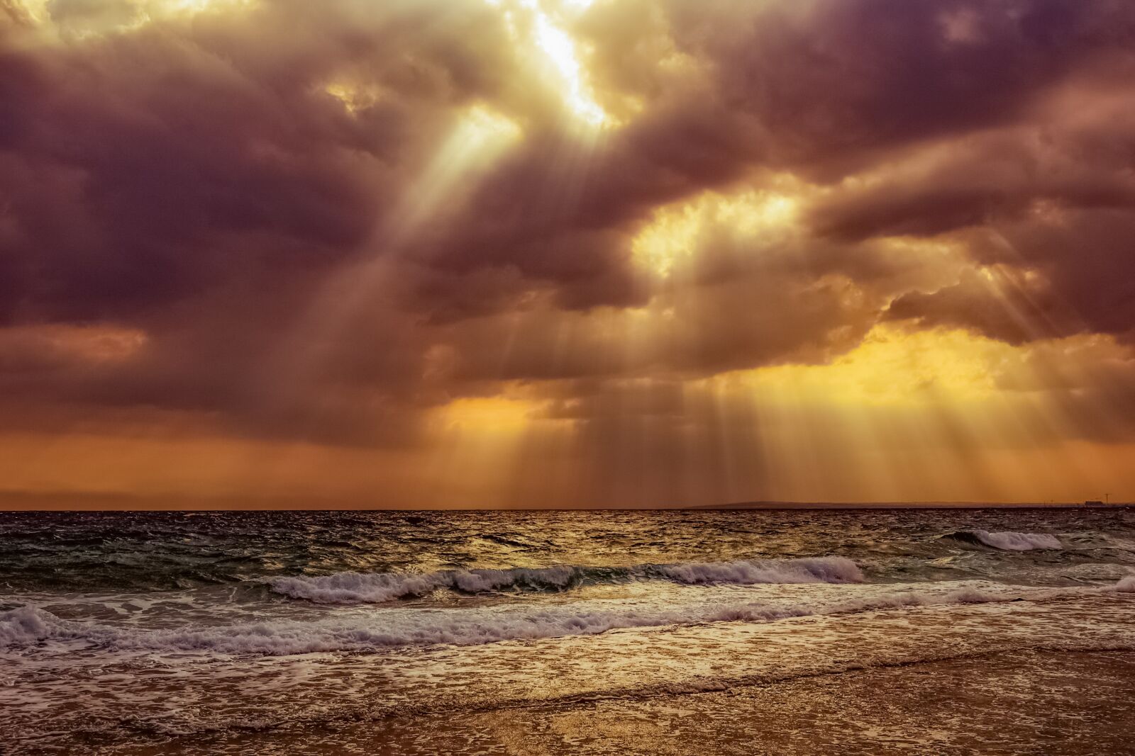 Nikon D3300 sample photo. Sunset, sea, beach photography