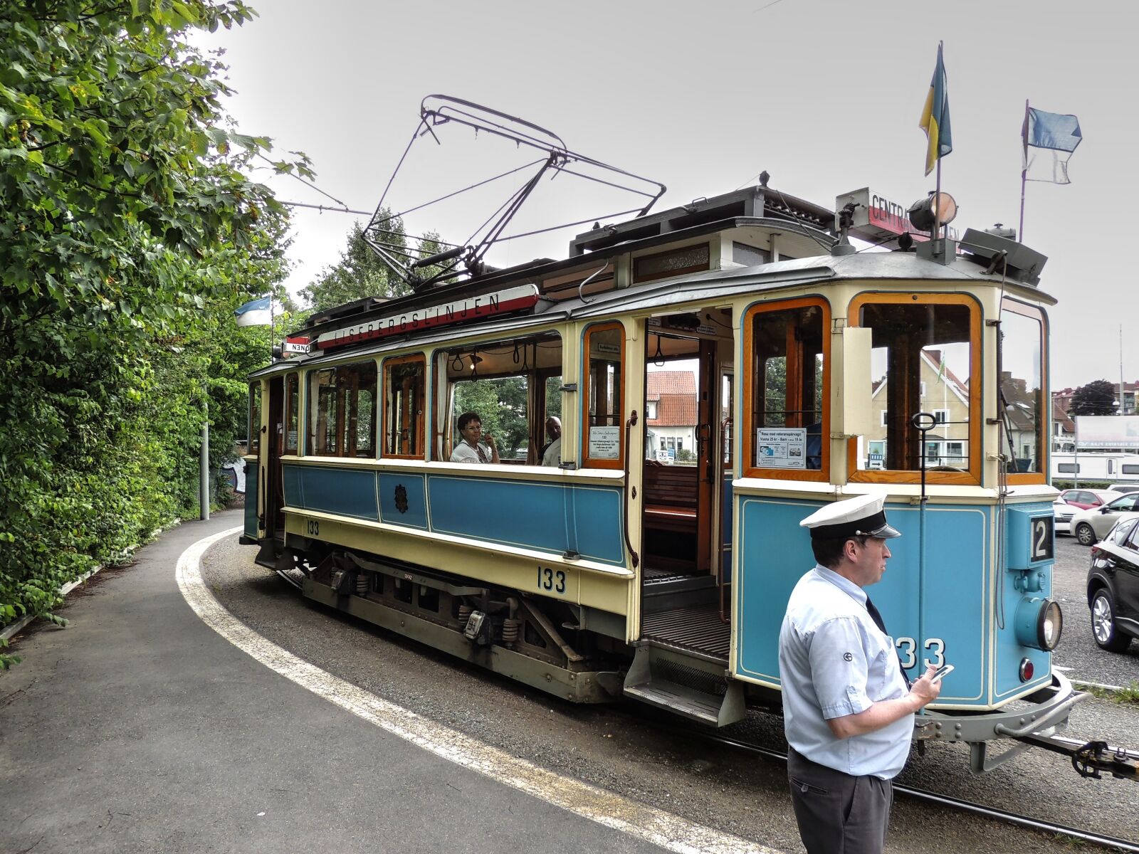 Nikon Coolpix P510 sample photo. Old tram, tram133, gothenburg photography