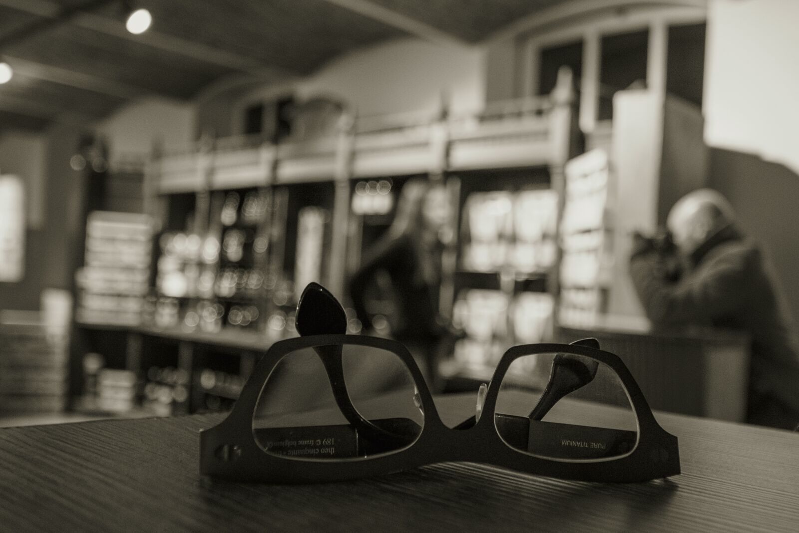 Nikon D610 sample photo. Library, glasses, reading glasses photography