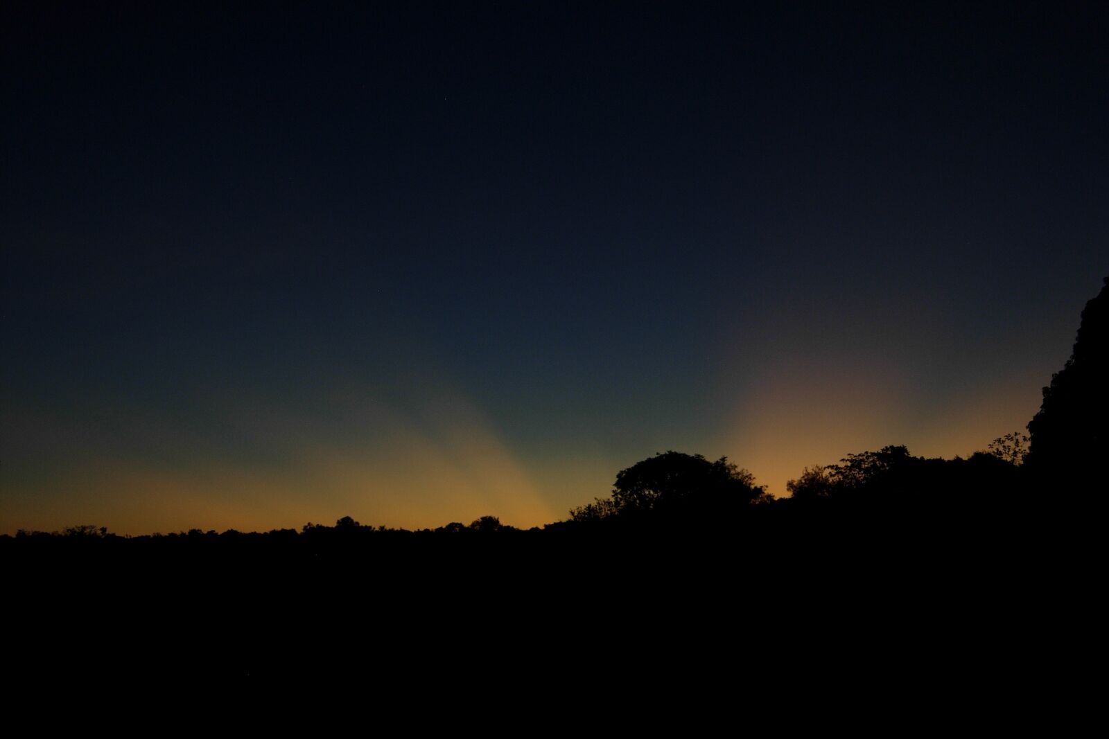 Nikon COOLPIX P3 sample photo. Sunset, guyana, nature photography