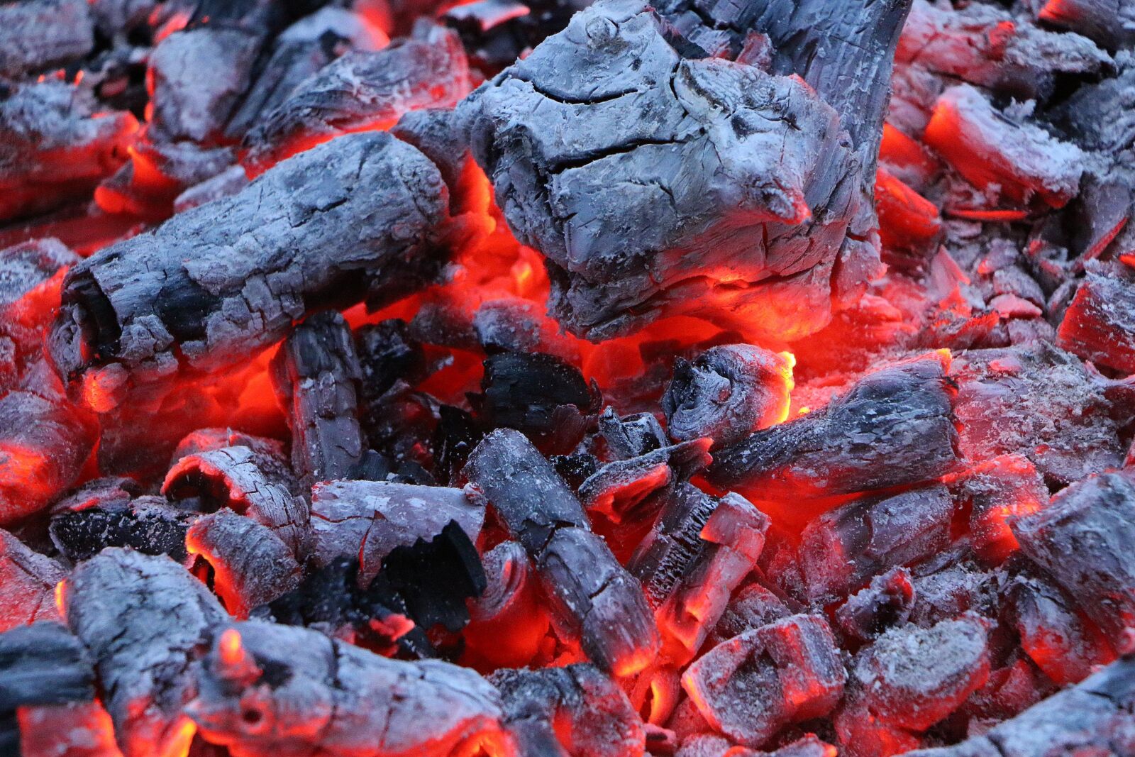 Canon EOS 70D sample photo. Fire, carbon, embers photography