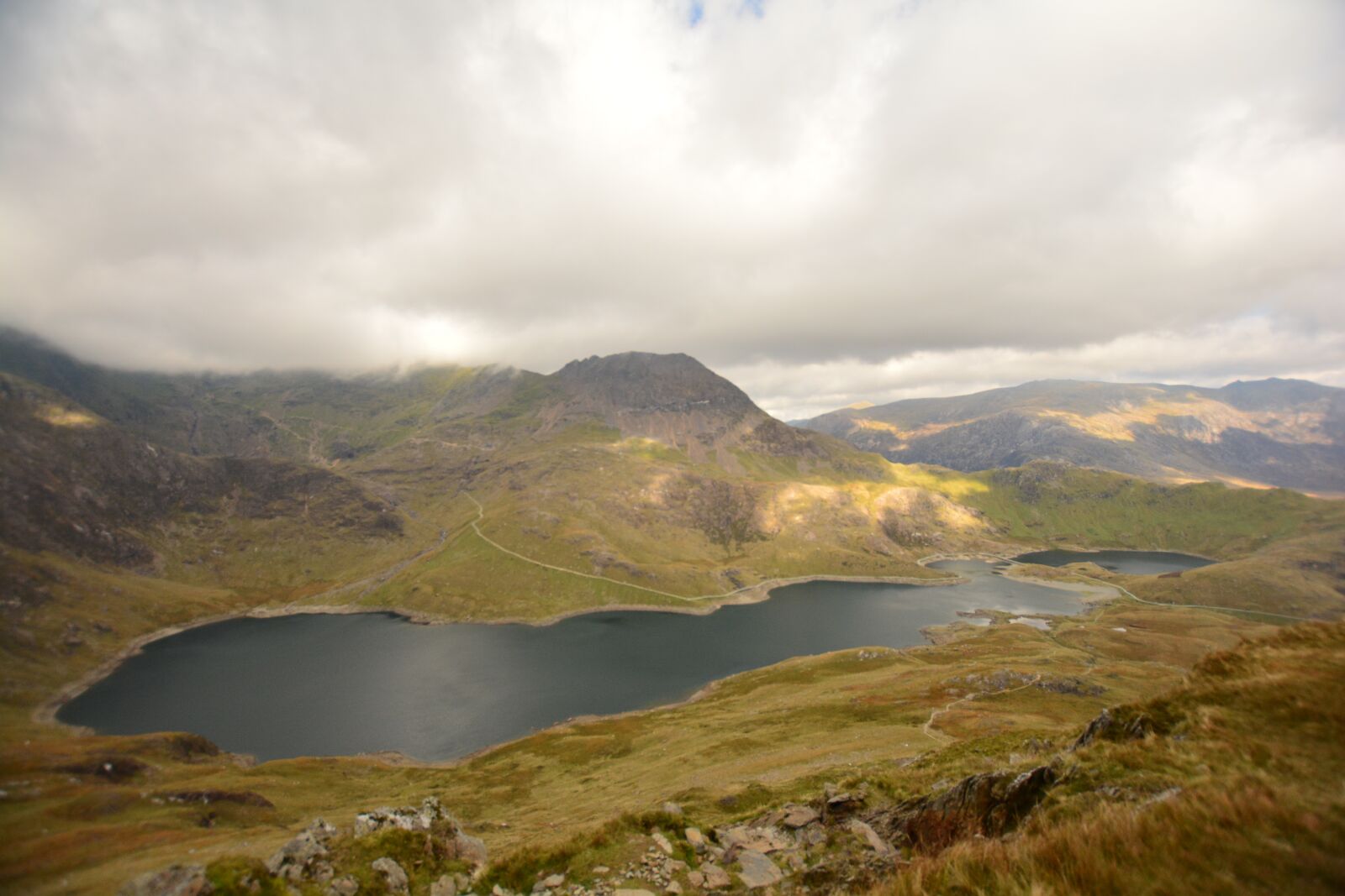Nikon D5200 sample photo. Snowdon, llyn llydaw, wales photography