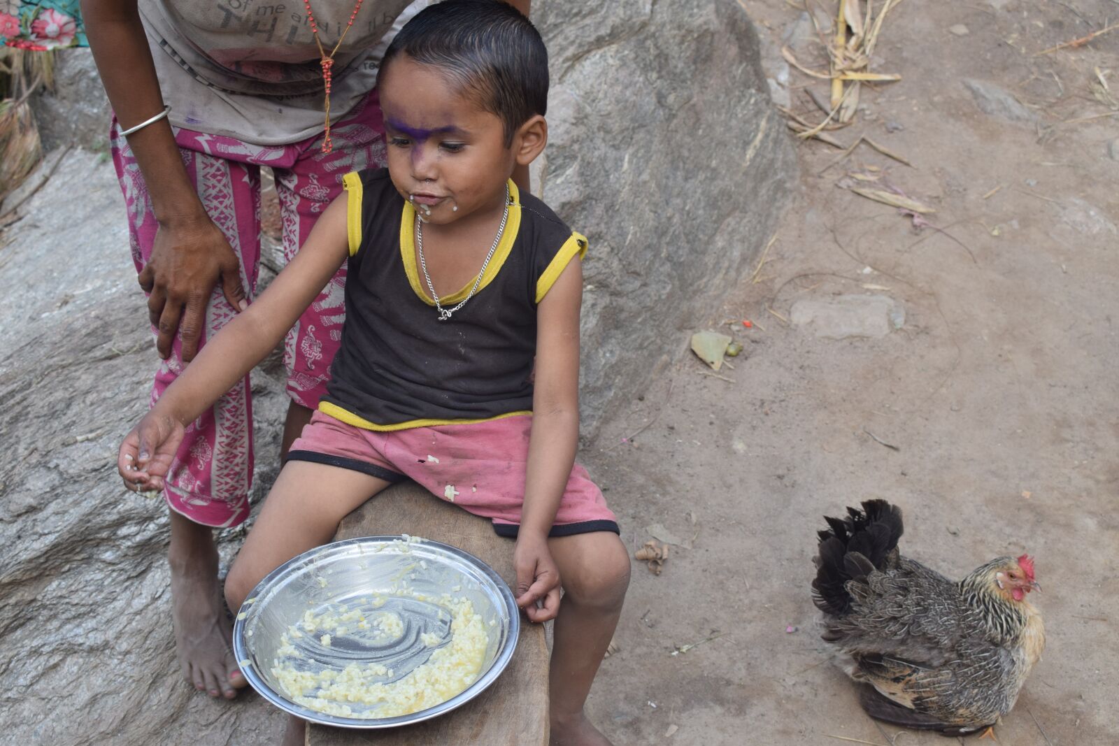 Nikon D5300 sample photo. Village children, poor children photography
